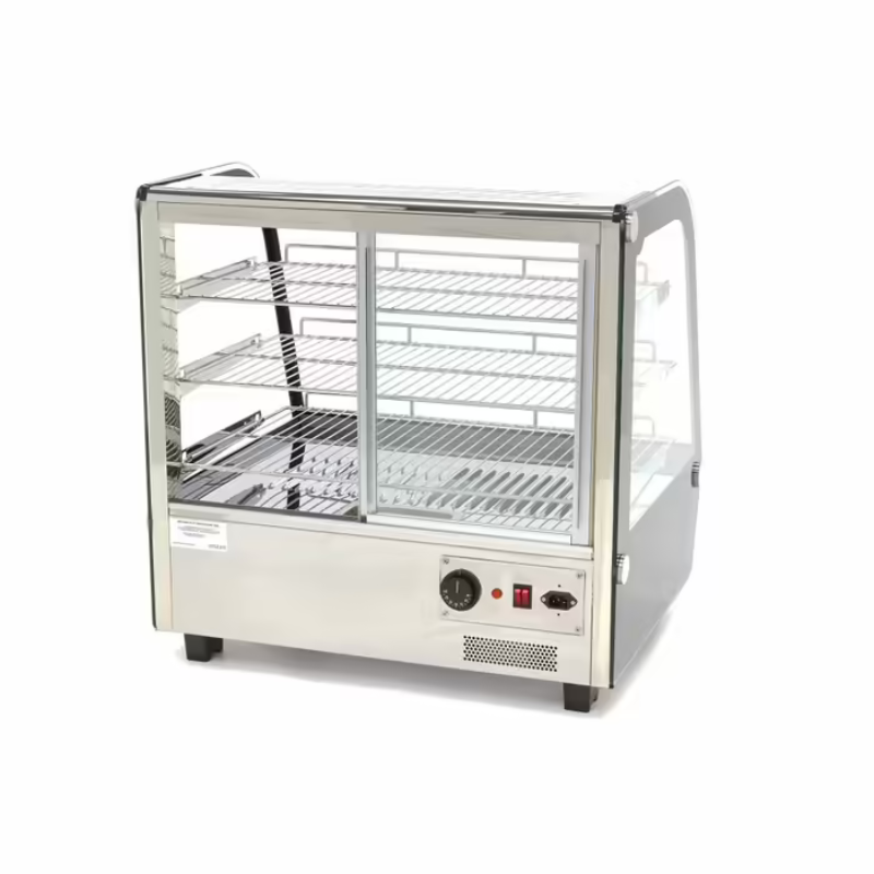 Heated Food Display - 120L - 67,8cm - 3 Shelves All Stop Trading