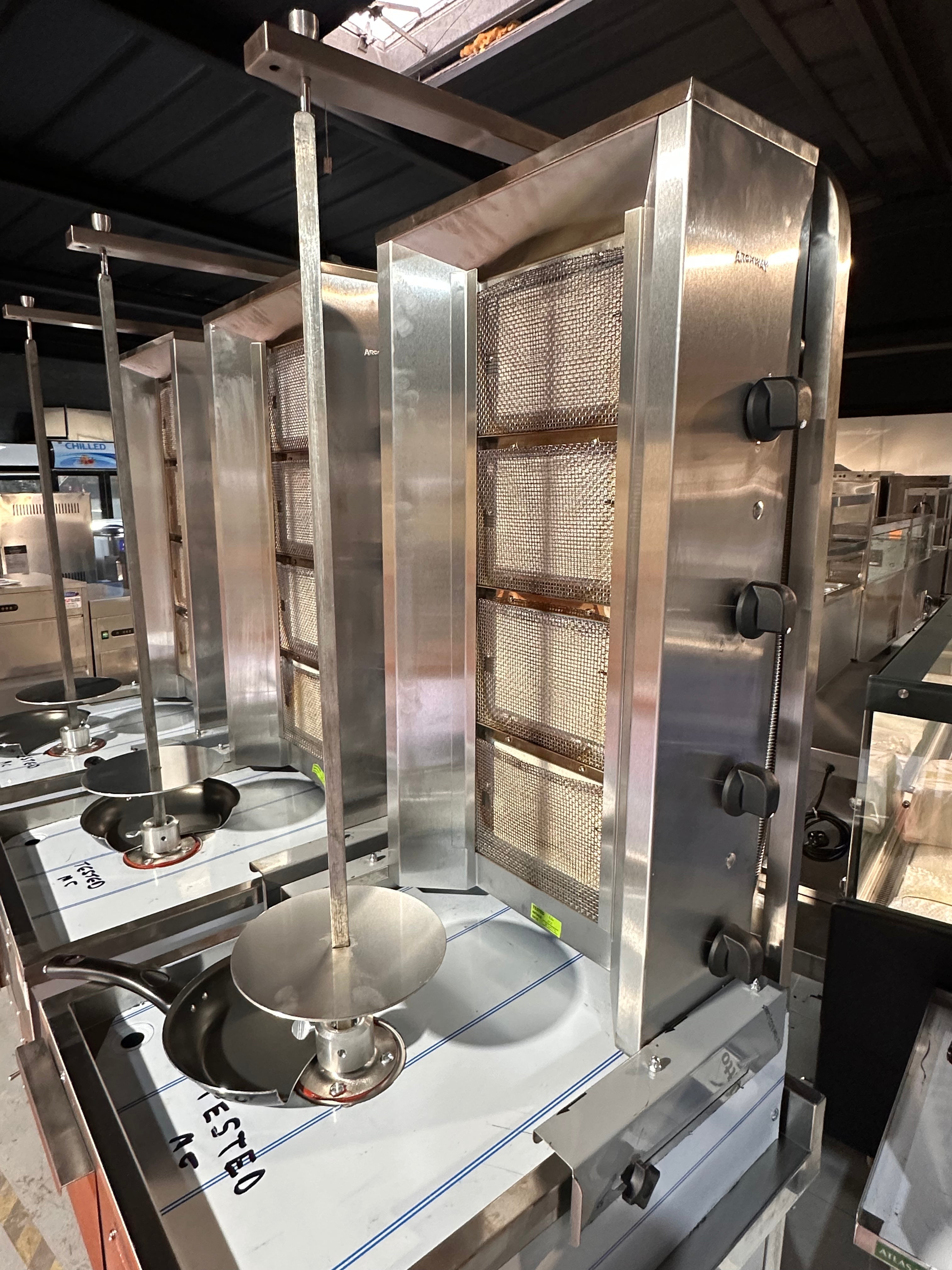 Macchina Per Kebab Doner ARCHWAY Gas Termocoppia Di