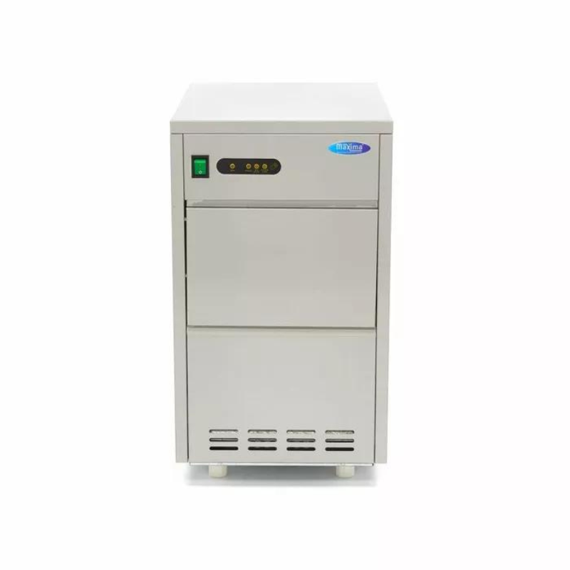 MAXIMA - Ice Machine - 24kgday - Bullet Cubes - Air Cooled - 9300122 All Stop Trading
