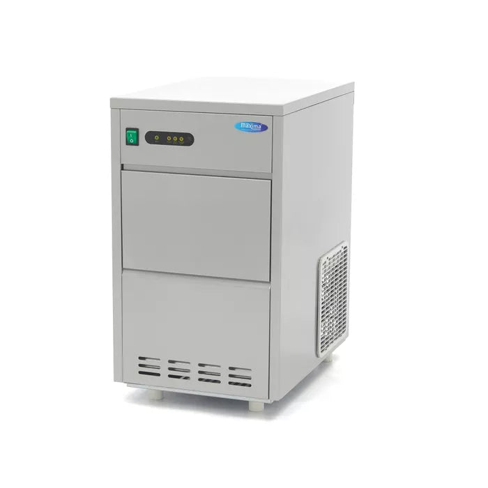 MAXIMA - Ice Machine - 24kgday - Bullet Cubes - Water Cooled - 9300123