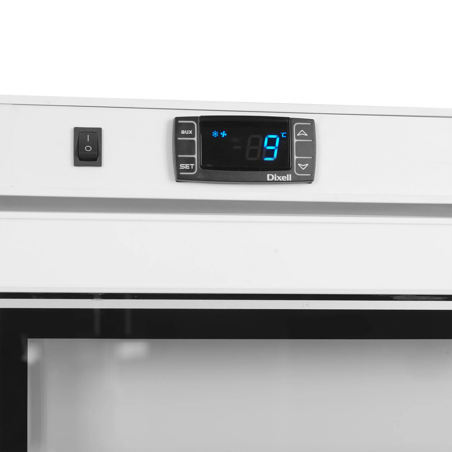 Glass door display freezer  UF400VGW