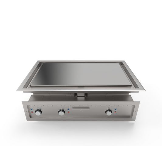 MIRROR - Drop-in Electric Hard Chromium Griddles - SKU M1000E DI All Stop Trading