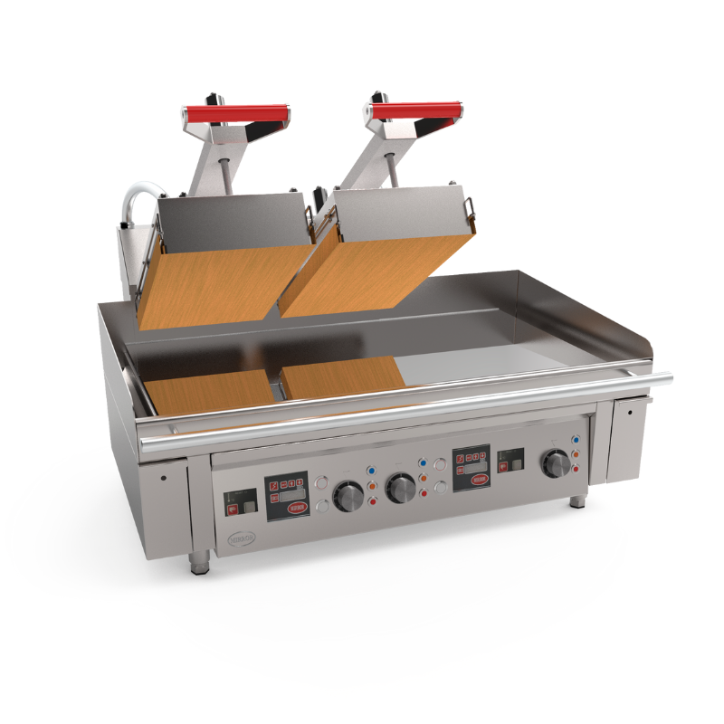 MIRROR - Electric Hard Chromium Griddles - SKU M1000 E All Stop Trading