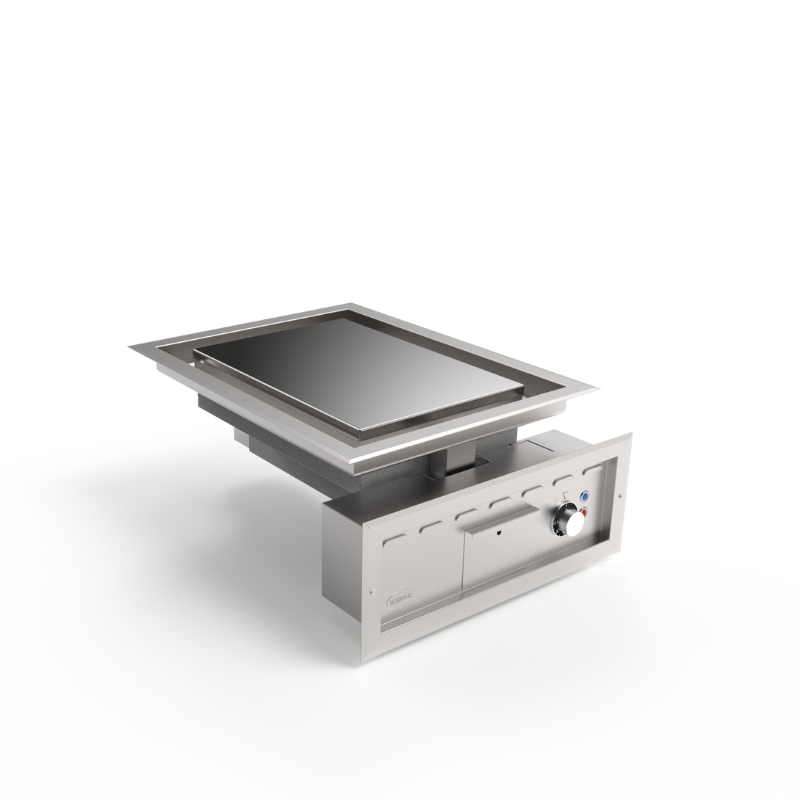 MIRROR - Drop-in Electric Hard Chromium Griddles - SKU M4E DI All Stop Trading