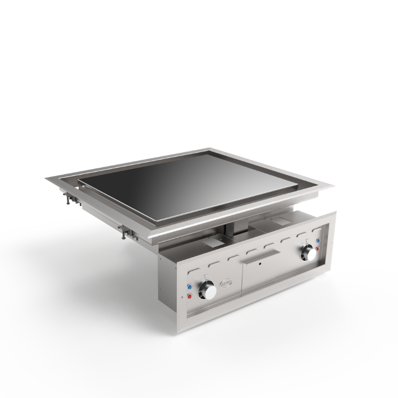 MIRROR - Drop-in Electric Hard Chromium Griddles - SKU M650E DI All Stop Trading