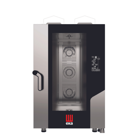 EKA - MKF 1111 G BM - Gas combi oven 11 trays 1/1 GN with a digital touch panel with BLACK MASK technology 630 mm All Stop Trading