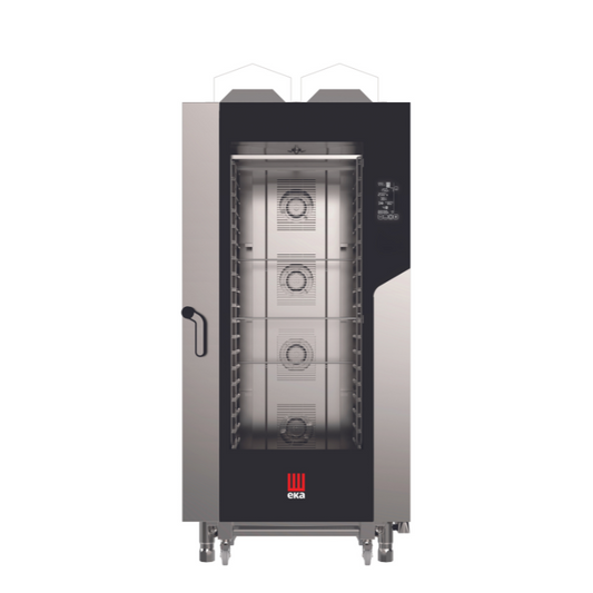 EKA - MKF 2011 G BM - Gas combi oven 20 trays 1/1 GN with digital touch panel with BLACK MASK technology All Stop Trading