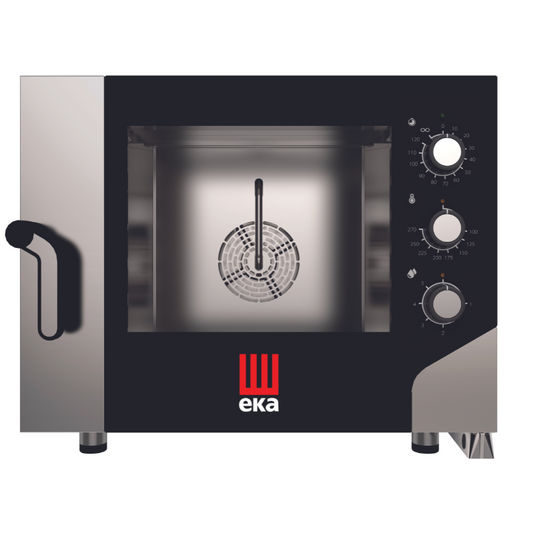 EKA - MKF 464 S -  Electric combi oven 4 trays 600 x 400 mm with electromechanic panel All Stop Trading