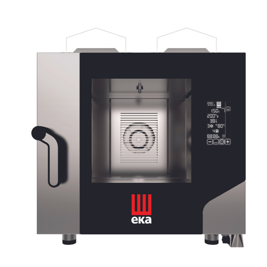 EKA - MKF 511 G BM - Gas combi oven 5 trays 1/1 GN with a digital touch panel with BLACK MASK technology All Stop Trading