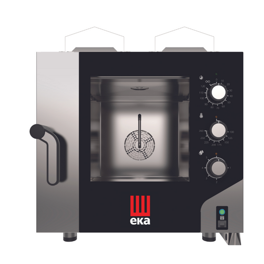 EKA - MKF 511 G S - Gas combi oven 5 trays 1/1 GN with electromechanic panel All Stop Trading