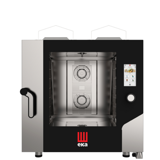 EKA - MKF 664 G TS - Gas combi oven 6 trays 600 x 400 mm with TOUCH SCREEN All Stop Trading