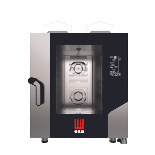 EKA - MKF 711 G BM - Gas combi oven 7 trays 1/1 GN with a digital touch panel with BLACK MASK technology All Stop Trading