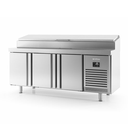 triple-hinged-door-refrigerated-counter-with-raised-collar