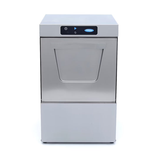 Maxima Undercounter Dishwasher - 40 x 40cm - with Drain, Rinse Aid and Soap Pump - Digital Display - 230V - SKU 09211003  All Stop Trading