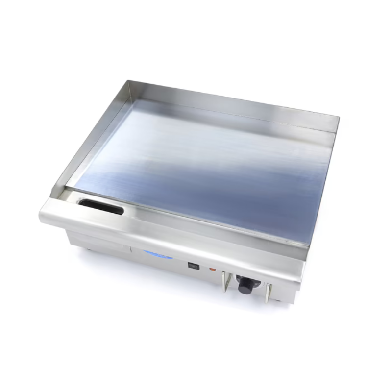 Maxima - Griddle - Smooth Chrome - 55cm - incl Drip tray - SKU 09365163  All Stop Trading