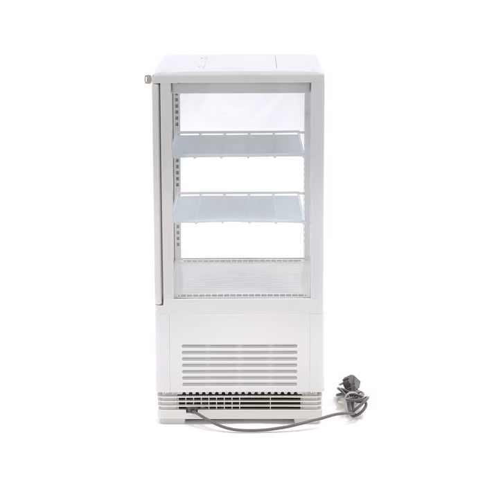 Maxima Display Fridge - 58L - 43cm - White - SKU 09400800  All Stop Trading