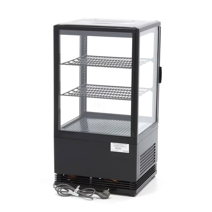 Maxima Display Fridge - 58L - 43cm - Black - SKU 09400801  All Stop Trading