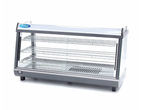 Heated Food Display - 186L - 121,5cm - 3 Shelves SKU 09400795  All Stop Trading