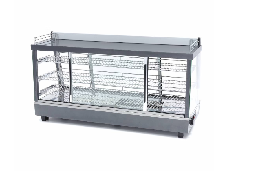 Heated Food Display - 186L - 121,5cm - 3 Shelves SKU 09400795  All Stop Trading
