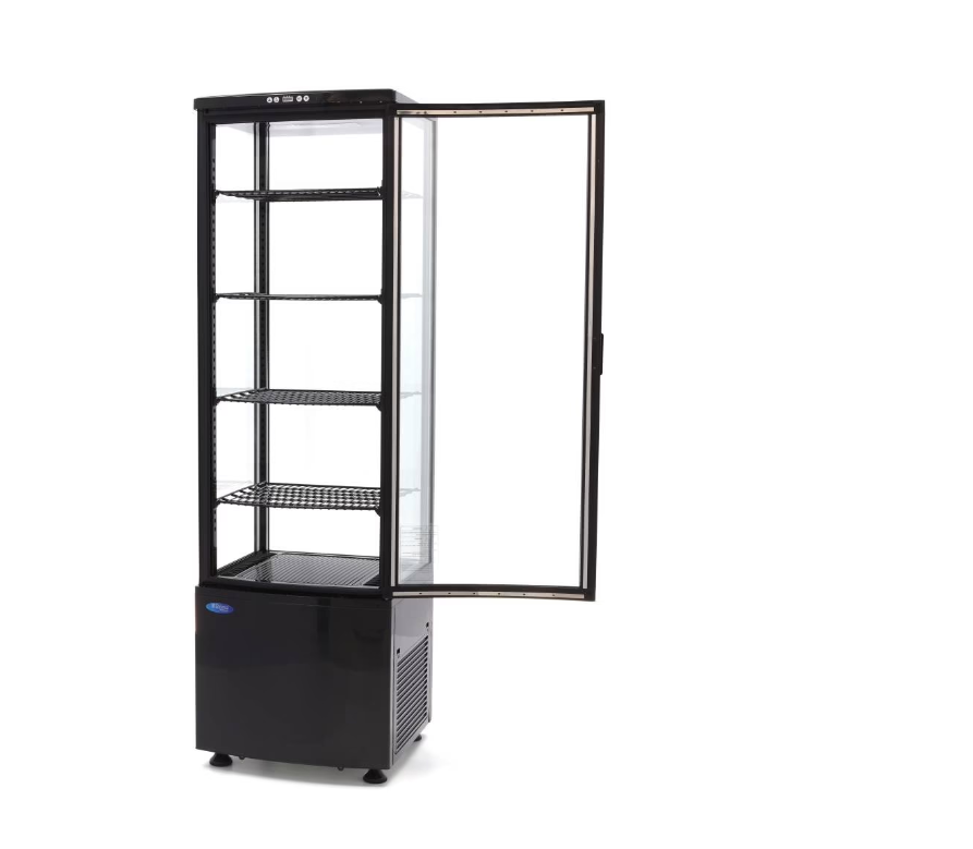 Display Fridge - 235L - 52cm - Black SKU 09400816  All Stop Trading