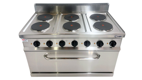 Finntec 6 Ring Electric Cooker With Oven