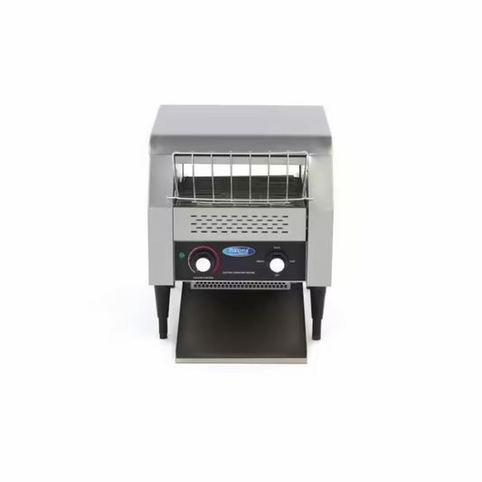 Toaster Conveyor - 300 Slices/h - Adjustable Speed - incl Crumb Tray All Stop Trading