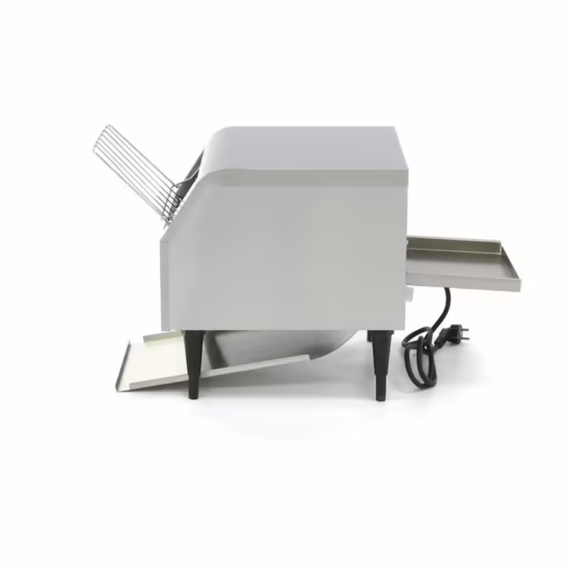 Toaster Conveyor - 300 Slices/h - Adjustable Speed - incl Crumb Tray All Stop Trading