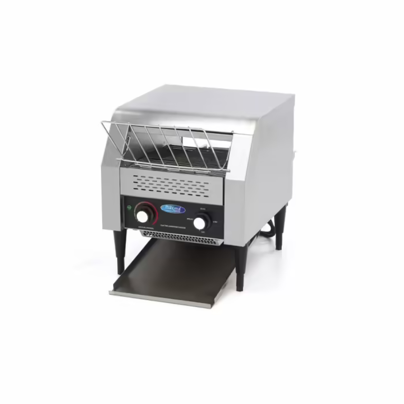 Toaster Conveyor - 300 Slices/h - Adjustable Speed - incl Crumb Tray All Stop Trading
