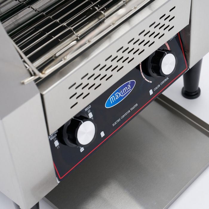 Toaster Conveyor - 300 Slices/H - Adjustable Speed - Incl Crumb Tray