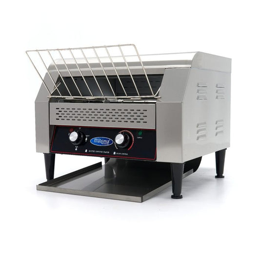 Toaster Conveyor - 450 Slices/H - Adjustable Speed - Incl Crumb Tray