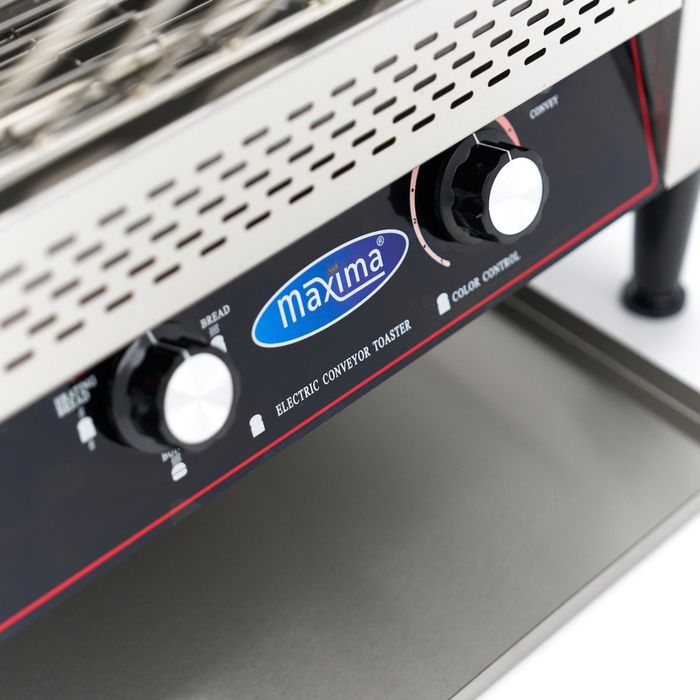 Toaster Conveyor - 450 Slices/H - Adjustable Speed - Incl Crumb Tray