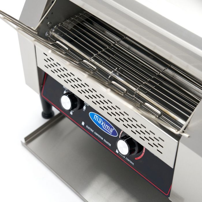 Toaster Conveyor - 450 Slices/H - Adjustable Speed - Incl Crumb Tray