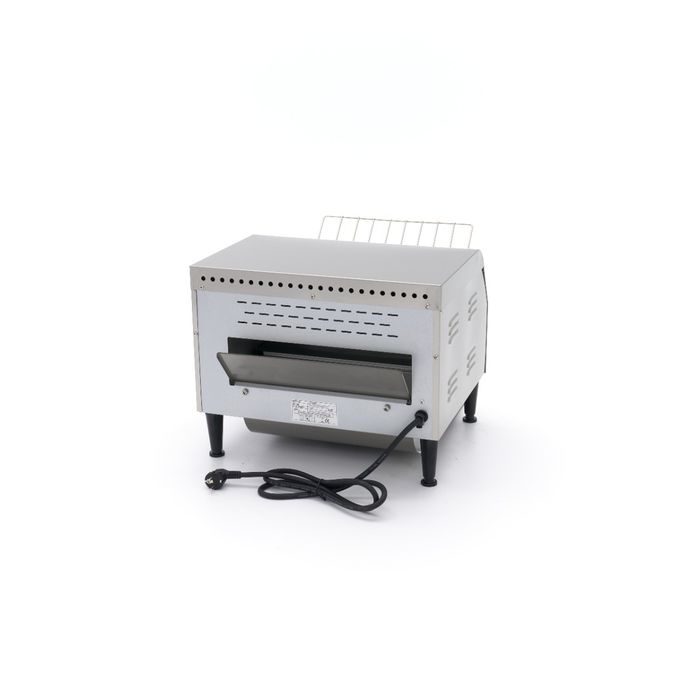Toaster Conveyor - 450 Slices/H - Adjustable Speed - Incl Crumb Tray