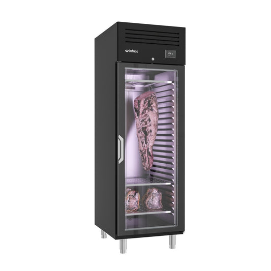 black-with-glass-door-meat-ager