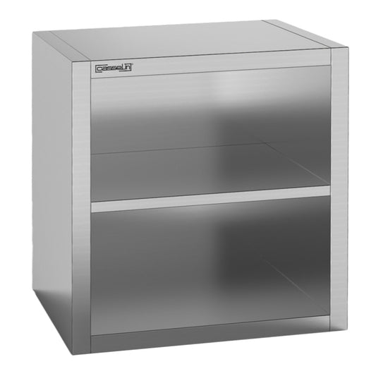 Stainless steel open wall cabinet 1000 mm - CAM100