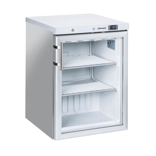 Upright glass door freezer 200 L - CANV200L