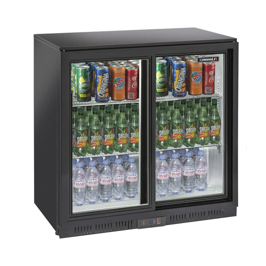 Back bar chiller 2 sliding doors - CAB2PC