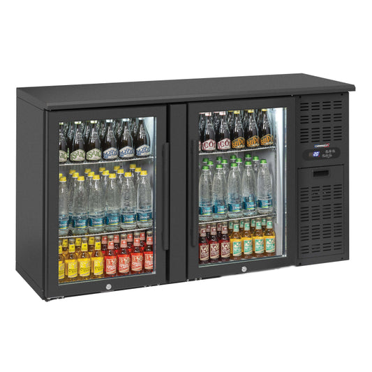 Back bar chiller 2 glass doors - CAB2PV
