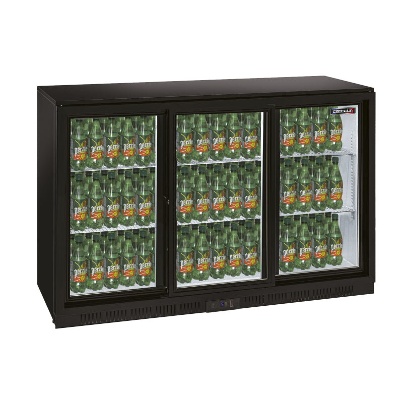 Back bar chiller 3 sliding doors - CAB3PC