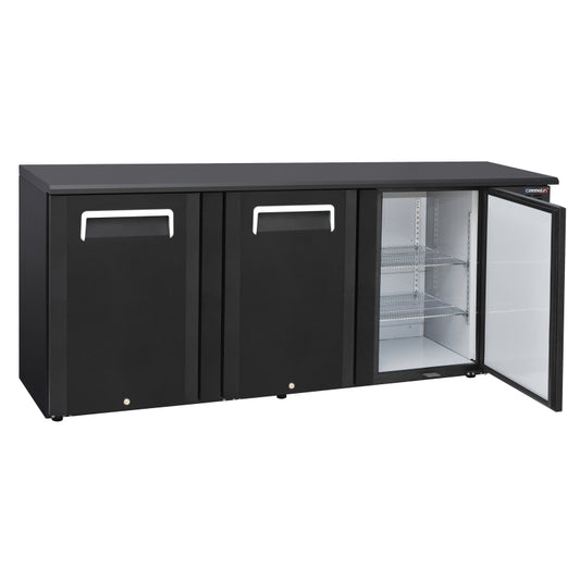 Back bar chiller 3 solid doors - CAB3PP