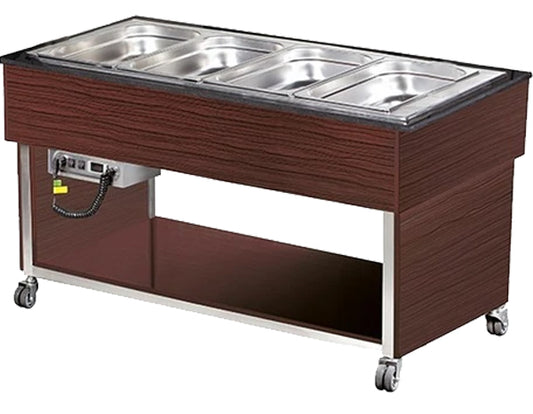 4x-gn1/1-hot-buffet-display