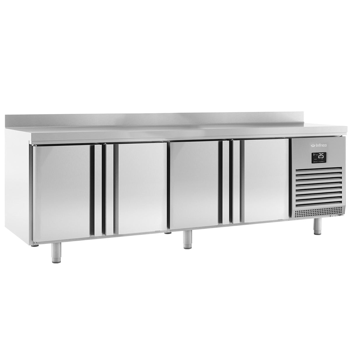 four-door-refrigerated-counter-with-upstand