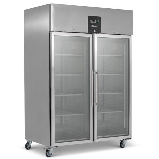 upright-double-hinged-glass-door-gastronorm-refrigerator