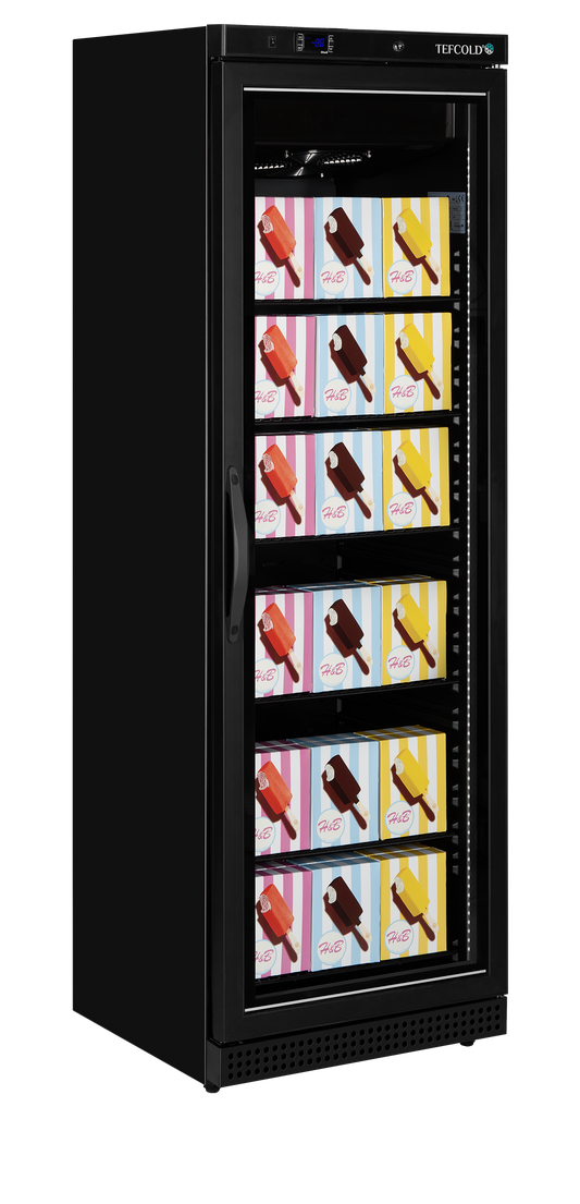 glass-door-display-freezer-uf400vg-black