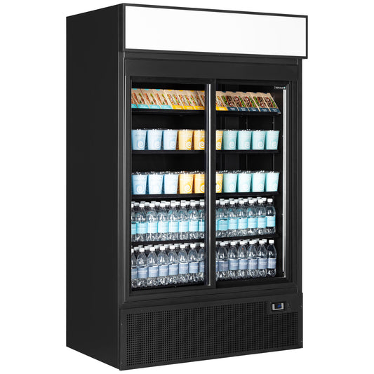 glass-door-merchandiser-fsc1200s-black