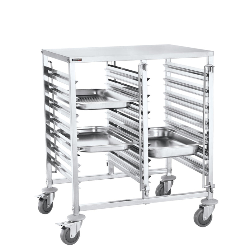 Double sliding trolley 14 x GN 1/1 - CCDG1411