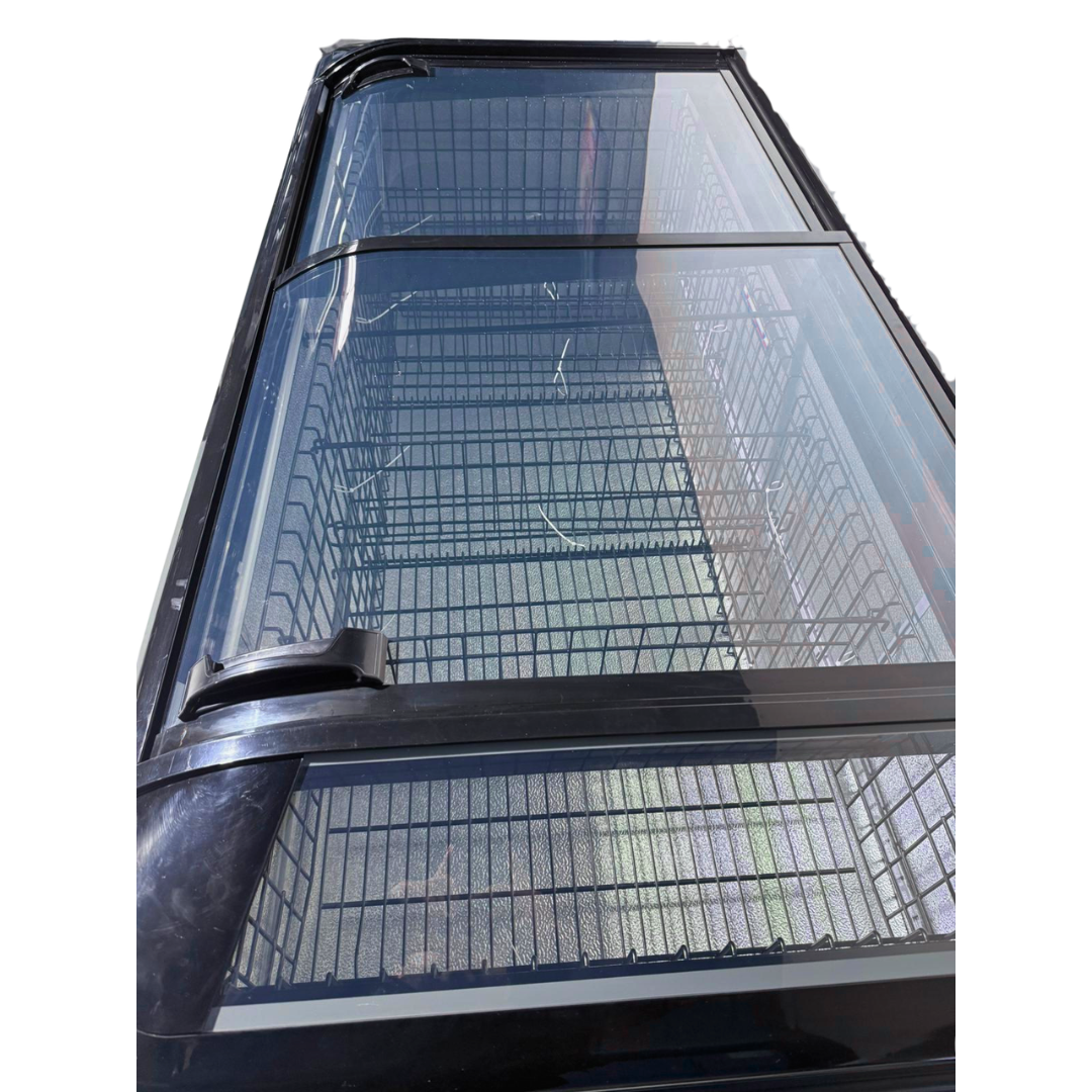 Heavy Duty Glass Lid Chest freezer Sliding Door 1.8m