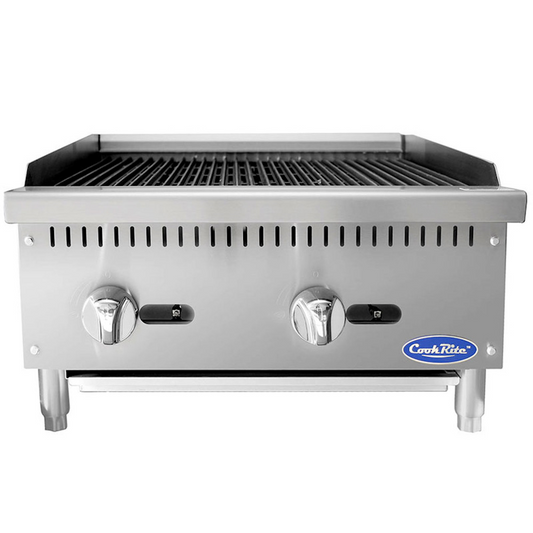 Katerbay - CookRite - CCG610 Chargrill NAT Gas (includes LPG kit) 610*700*385MM All Stop Trading