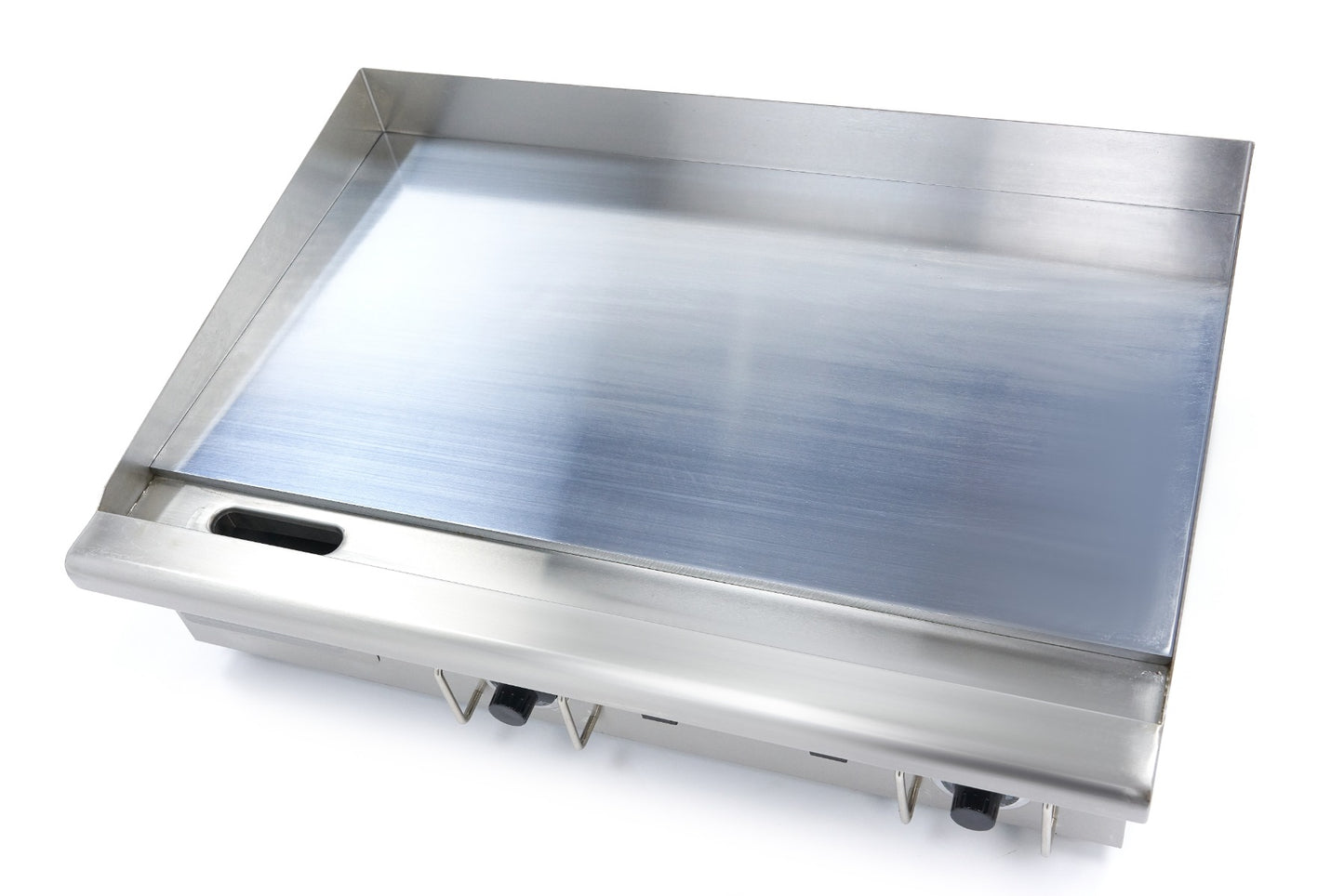 Griddle - Smooth Chrome - 73cm - incl Drip Tray - 400V