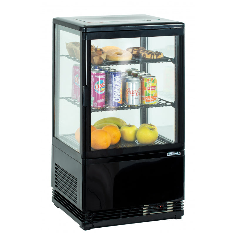 Display fridge 58 L - Black - CVR58LN